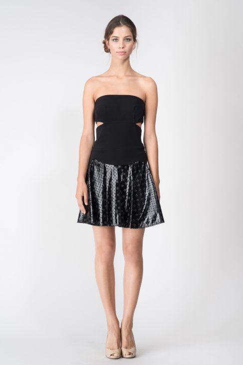 robe bustier patineuse