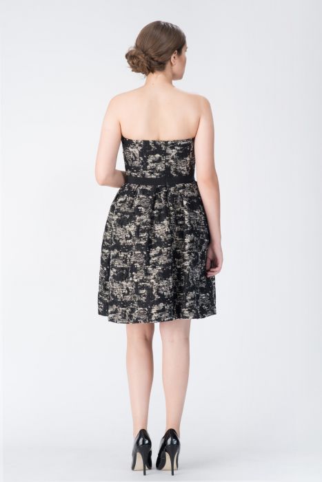 Robe bustier brocart - Main Image